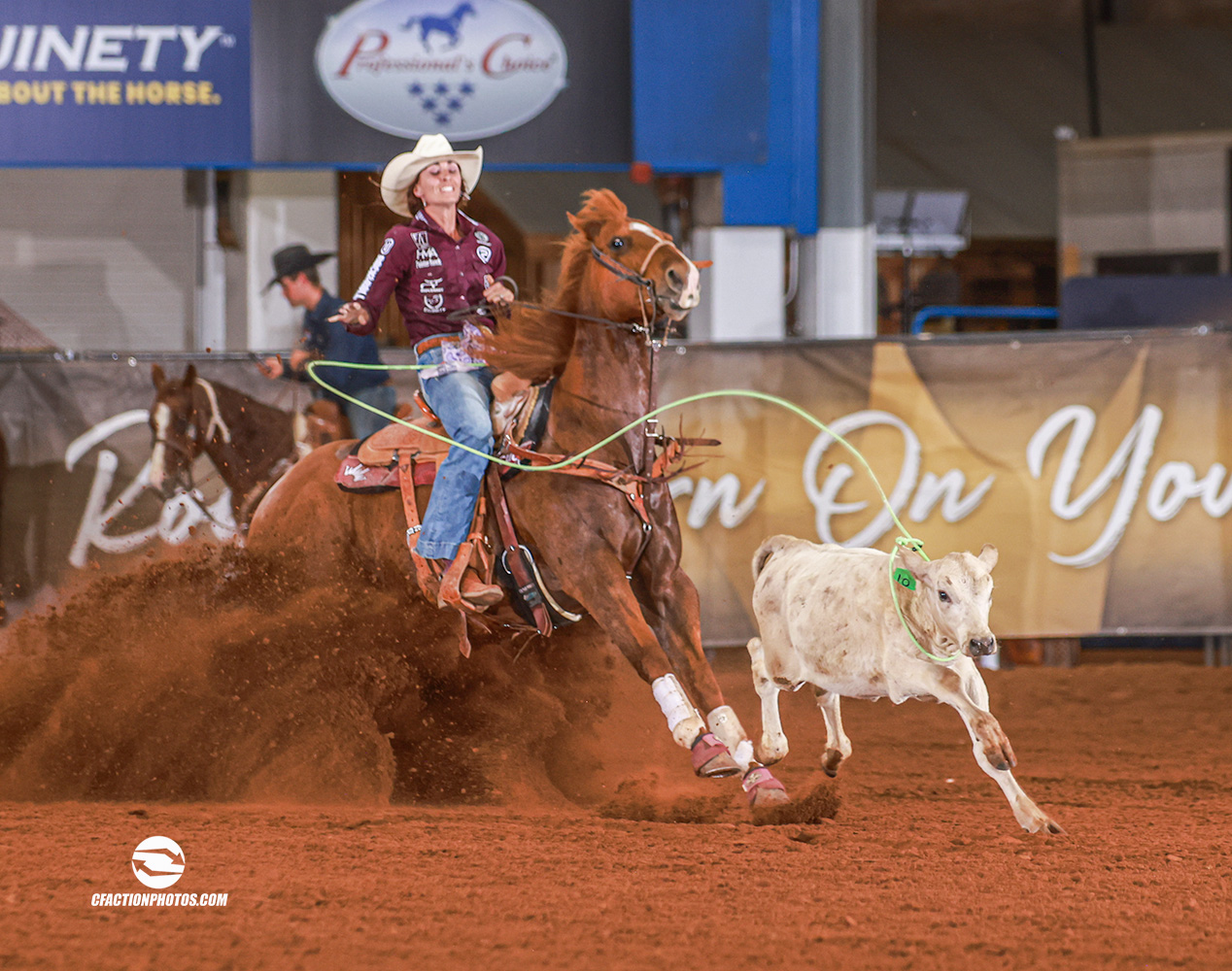 Cadee Williams Roping The Royal Crown Guthrie, Oklahoma results. | TSLN.com