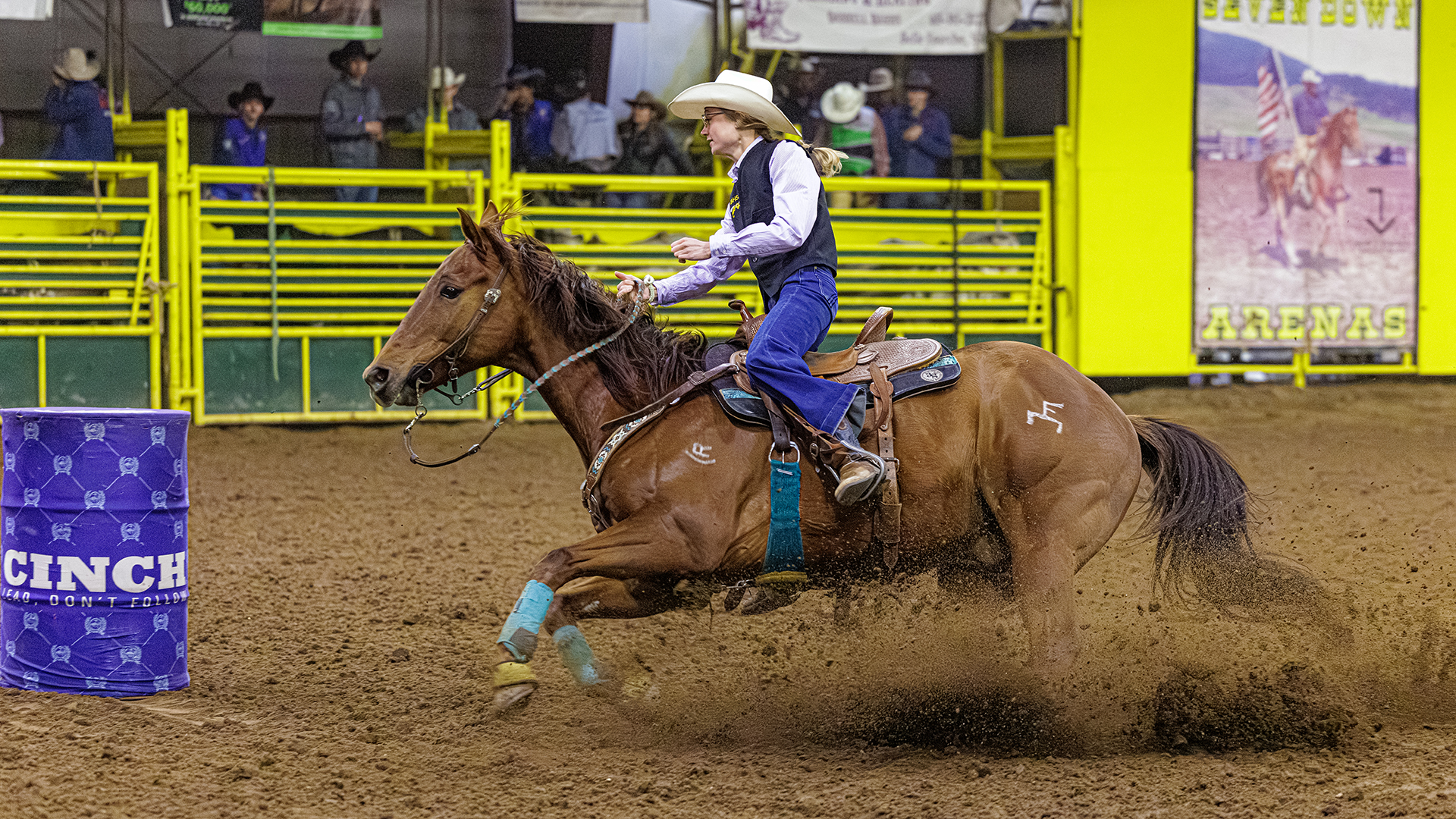 Alexandra Rodeo Barrel Racing College rodeo report: BHSU Reinert, Steele top regional barrel racing ...