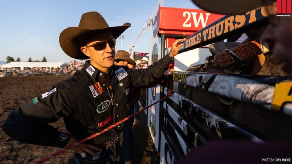 Zeke Thurston giving back to his hometown with top-notch bronc match