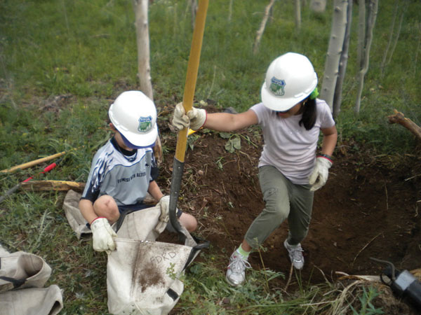 My Echo story: Friends of the Dillon Ranger District’s Youth Stewards ...