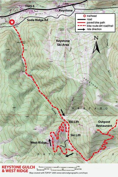 West Ridge French Trail Loop West Ridge trail guide | SummitDaily.com