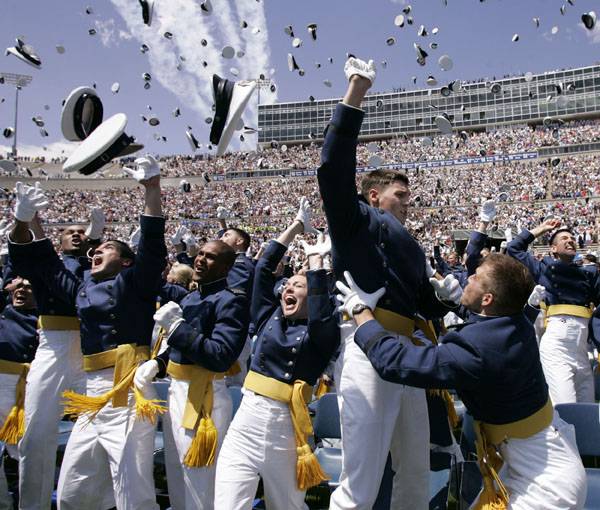 Sept. 11, scandals dominate the education of latest AFA graduates ...