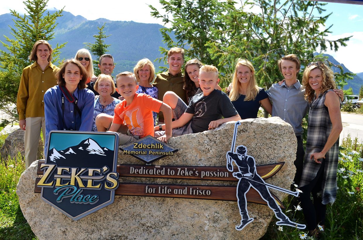 Frisco memorial dedicated to “Zeke,” Nordic skier, coach and