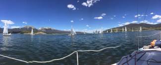 Sailboats cruise Lake Dillon on a stunning July morning. The lake is one of the toughest to navigate for veteran and beginner sailors alike, thanks in large part to constantly changing winds and microbursts.