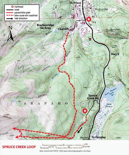 Spruce Creek Loop trail guide