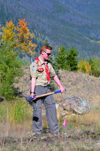 Eagle Scouts build Flight For Life trail | SummitDaily.com