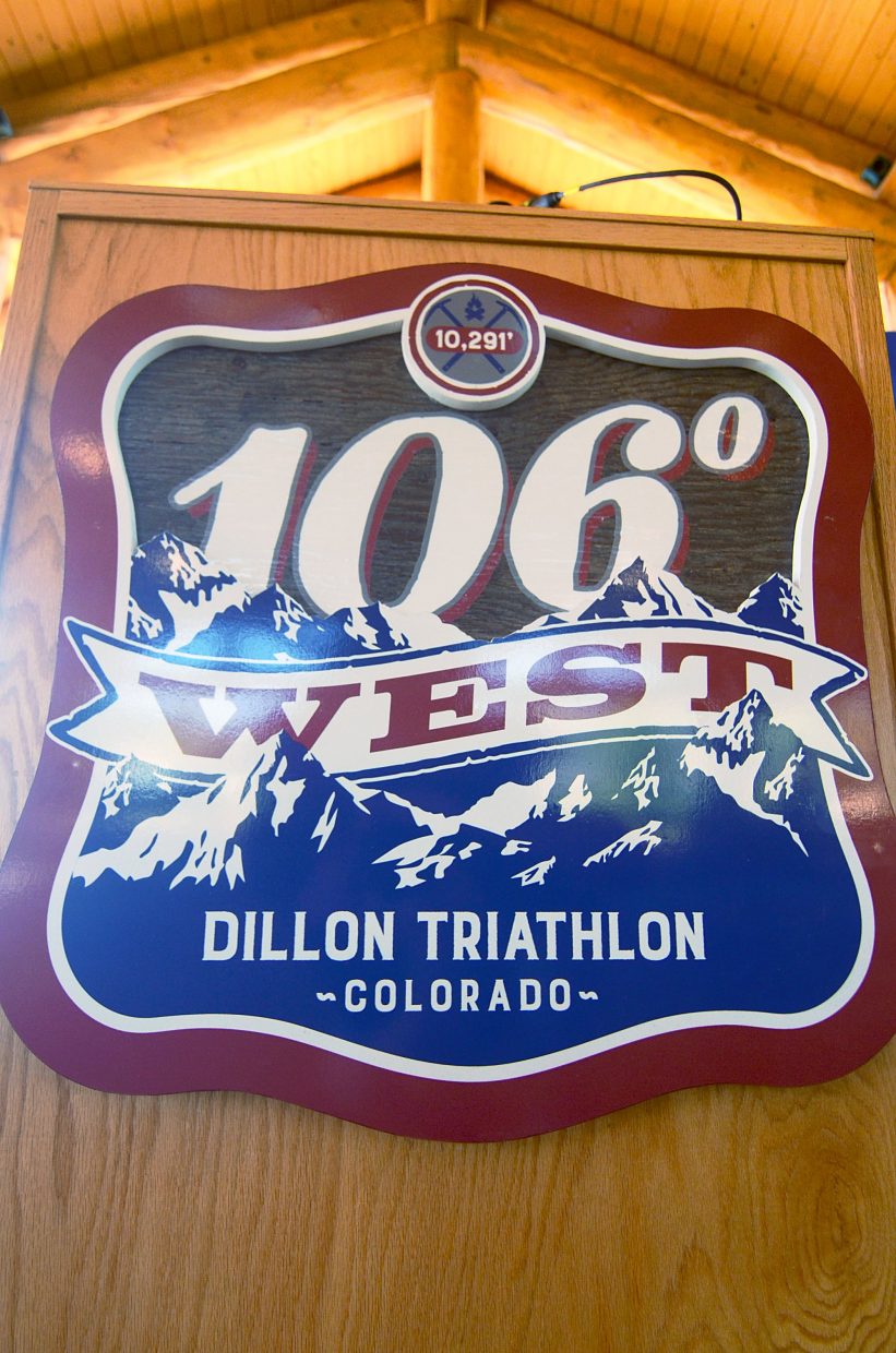 The new 106 West Triathlon debuts on Sept. 10, with a half-Ironman course and the first-ever triathlon swim on Lake Dillon.