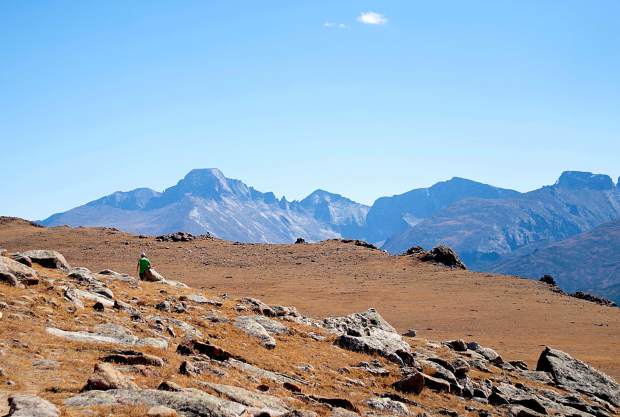 The views from a skyrunning trail in Rocky Mountain National Park, found about three hours north of Breckenridge. The park is home to 350 miles of trails and more than 60 peaks higher than 12,000 vertical feet â perfect for training.