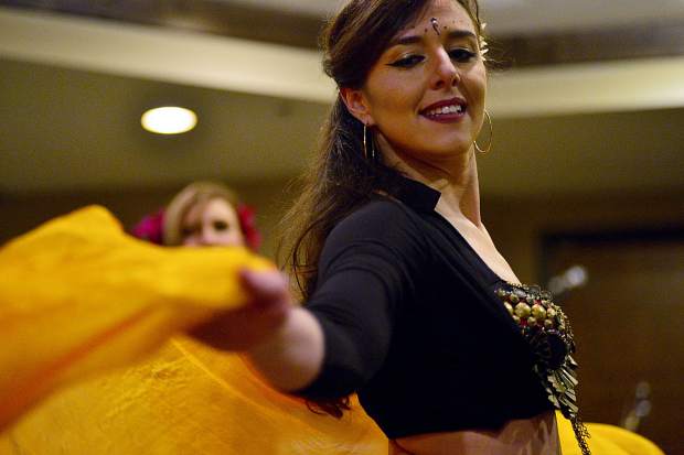 The EveryBelly Dancers perform at the 28th Tim McClure Benefit on Friday, March 10, at the DoubleTree in Breckenridge.