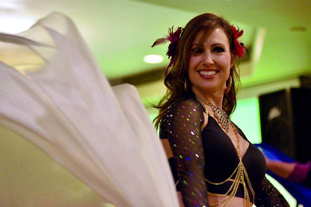 The EveryBelly Dancers perform at the 28th Tim McClure Benefit on Friday, March 10, at the DoubleTree in Breckenridge.