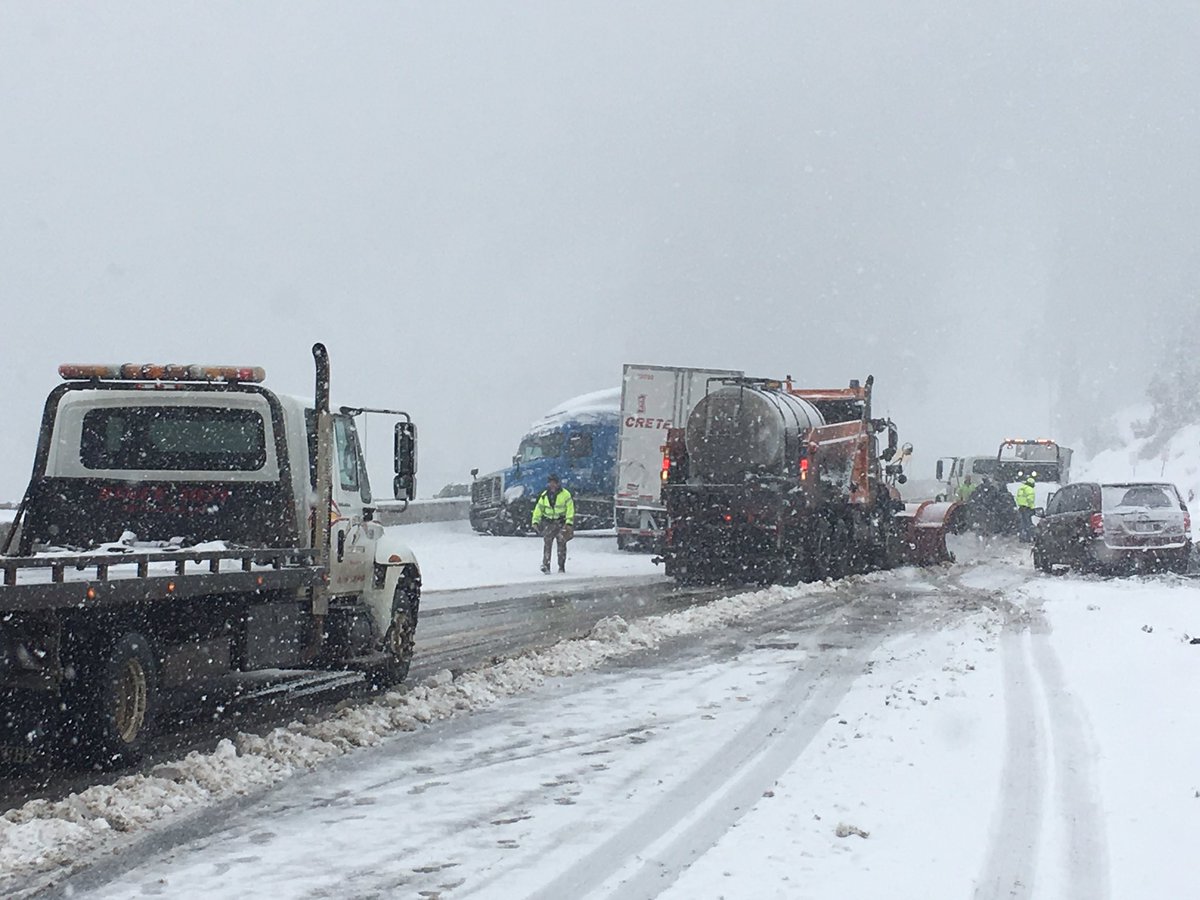 Around 16 car pileup on I-70 near Eisenhower Tunnel causes westbound ...