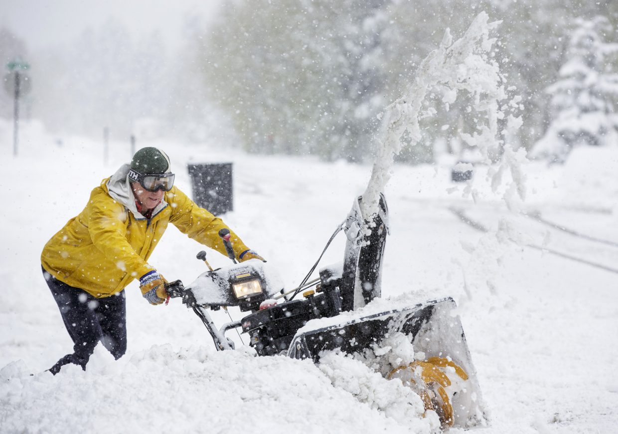 PHOTOS Summit County, Colorado mountains pummeled with spring snow