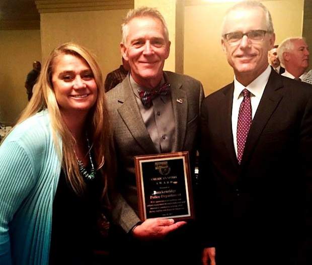 Breckenridge Police Department honored at state police chiefs