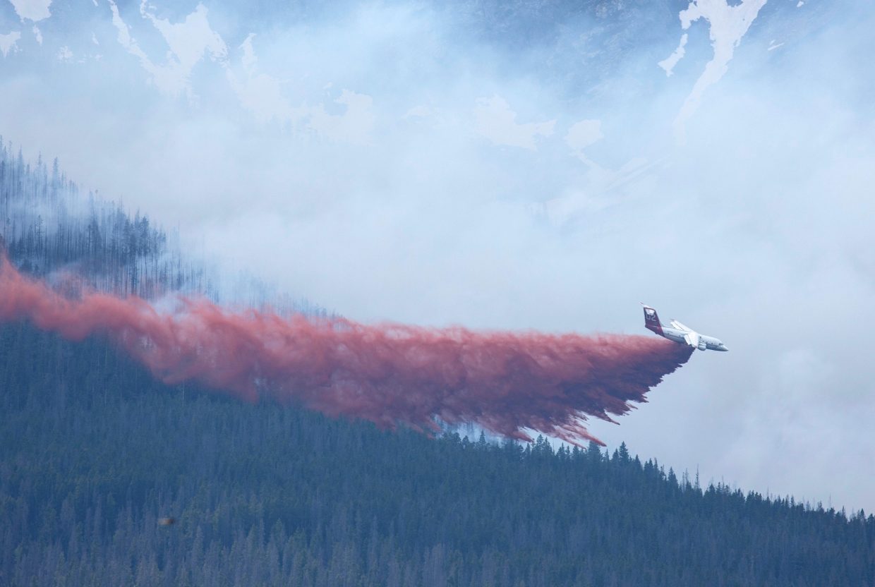 Wildland fire Wednesday, July 5, in Breckenridge.