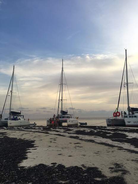 Summit County local Lindsay Atkins recently led a large group of Americans on a seafaring voyage of three 43-foot catamarans around coastal Cuba. 
