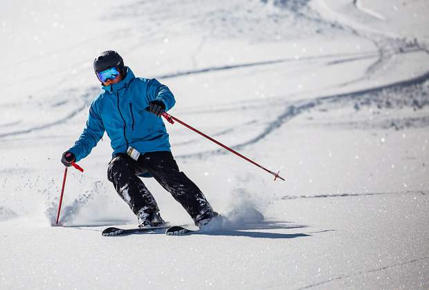 After nearly 60 surgeries that helped to salvage his lower limbs after an IED explosion while serving in Afghanistan in 2012, Marine Corps veteran and aspiring U.S. paralympian Chad Ohmer of Hartsel is one of the country's best up-and-coming para-alpine skiers.