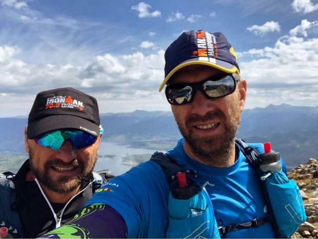 Michal Ovsjannikov is shown here with is brother and lifelong partner in mountain adventures, Martin Ovsjannikov.