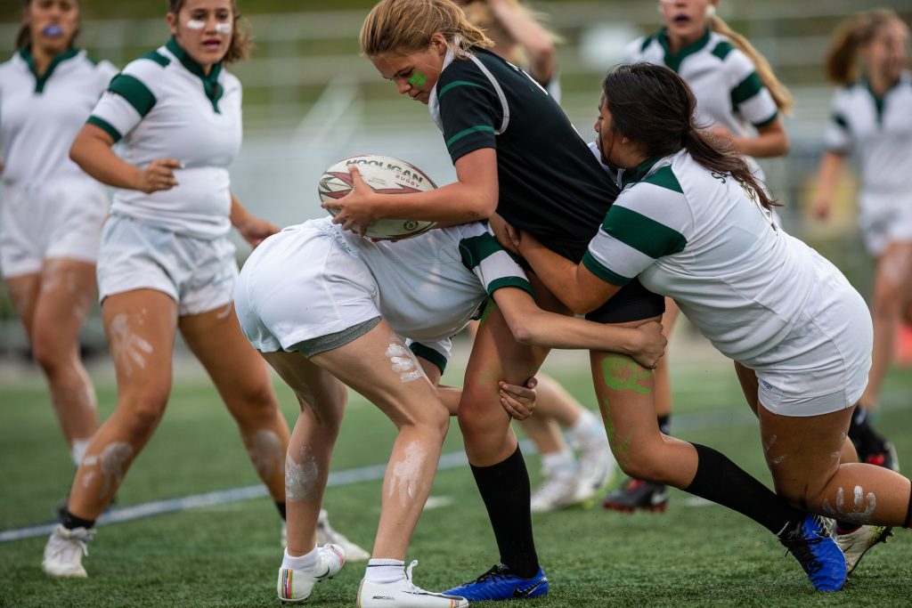 Girls Rugby Ruck Summit High girls rugby showcases depth as Green edges White in annual ...