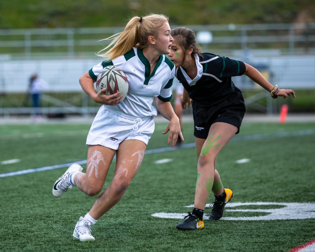 Summit High girls rugby showcases depth as Green edges White in annual ...