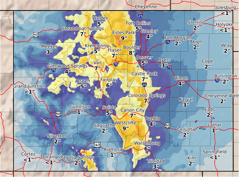 Winter storm warning remains in effect until 6 p.m. Monday; storm ...