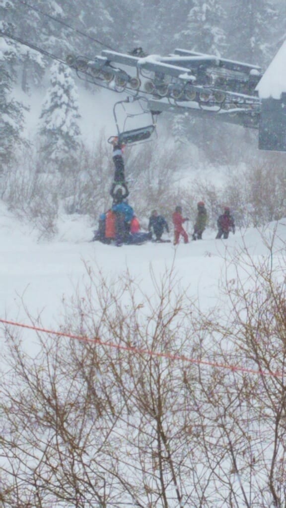 Witness Vail ‘lift operator was not paying attention’ during chairlift
