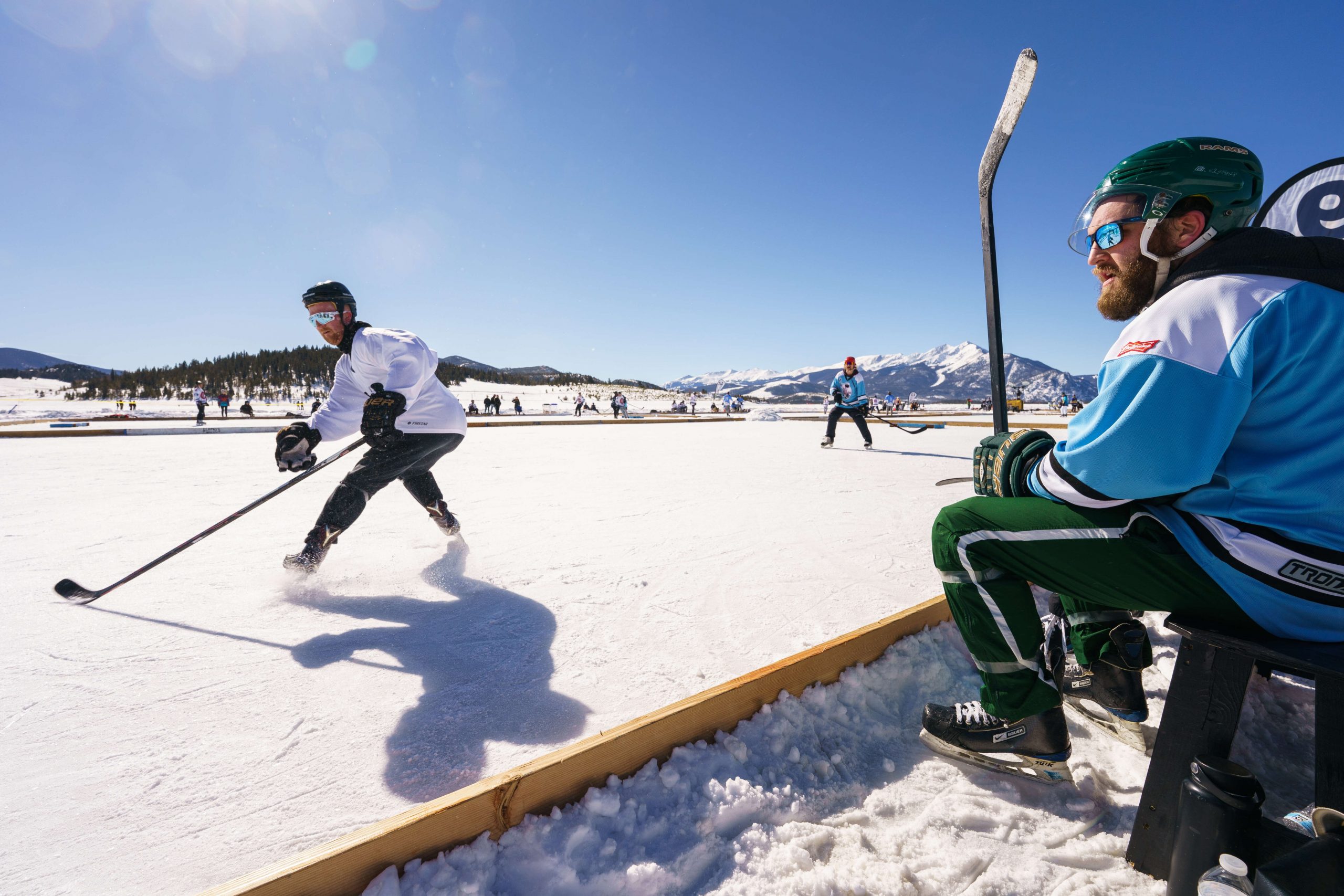 Pond hockey tournament at Dillon Marina kindles pure hockey joy and deepens lifelong friendships