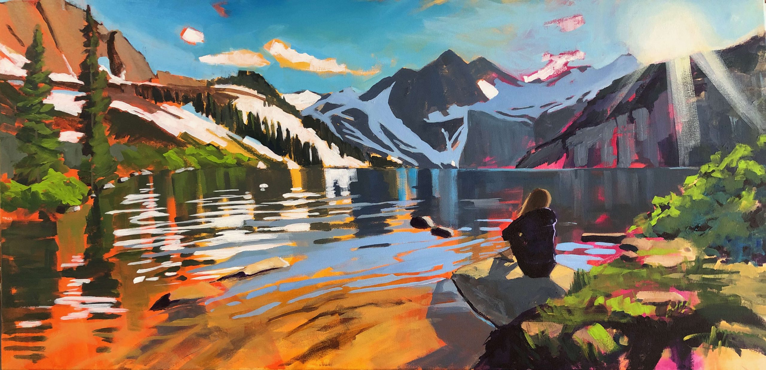 See Leslie Jorgensen's art in Breckenridge through February