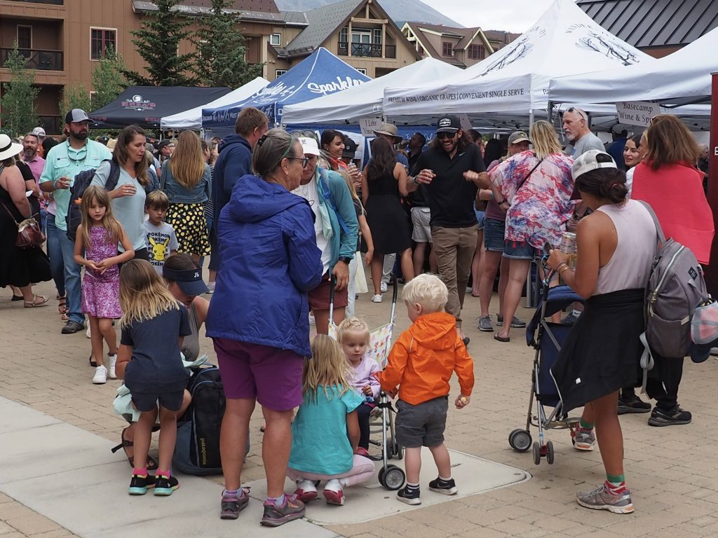 Photos Attendees gather for the Breckenridge Food and Wine Festival