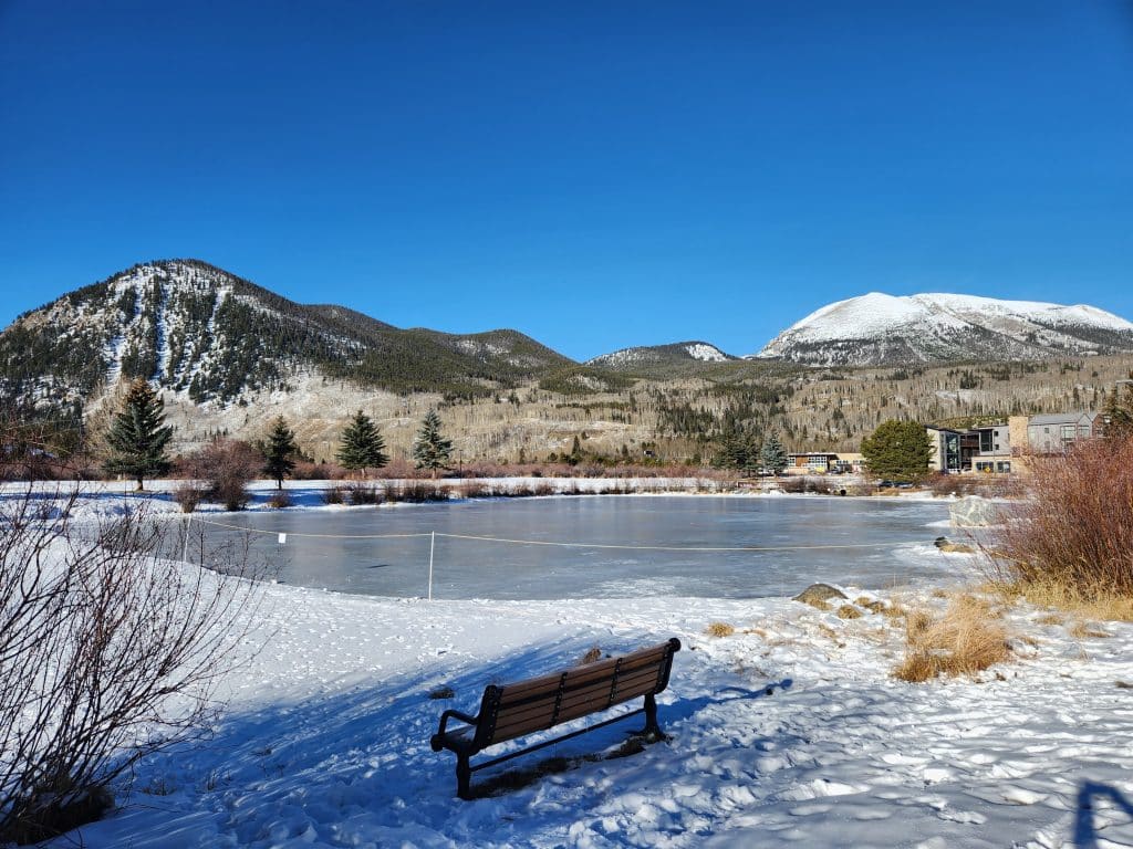 Meadow Creek Pond in Frisco now open for ice skating