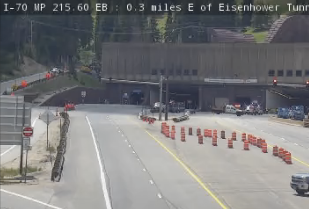 UPDATE: Interstate 70 reopens following Vehicle fire at Eisenhower