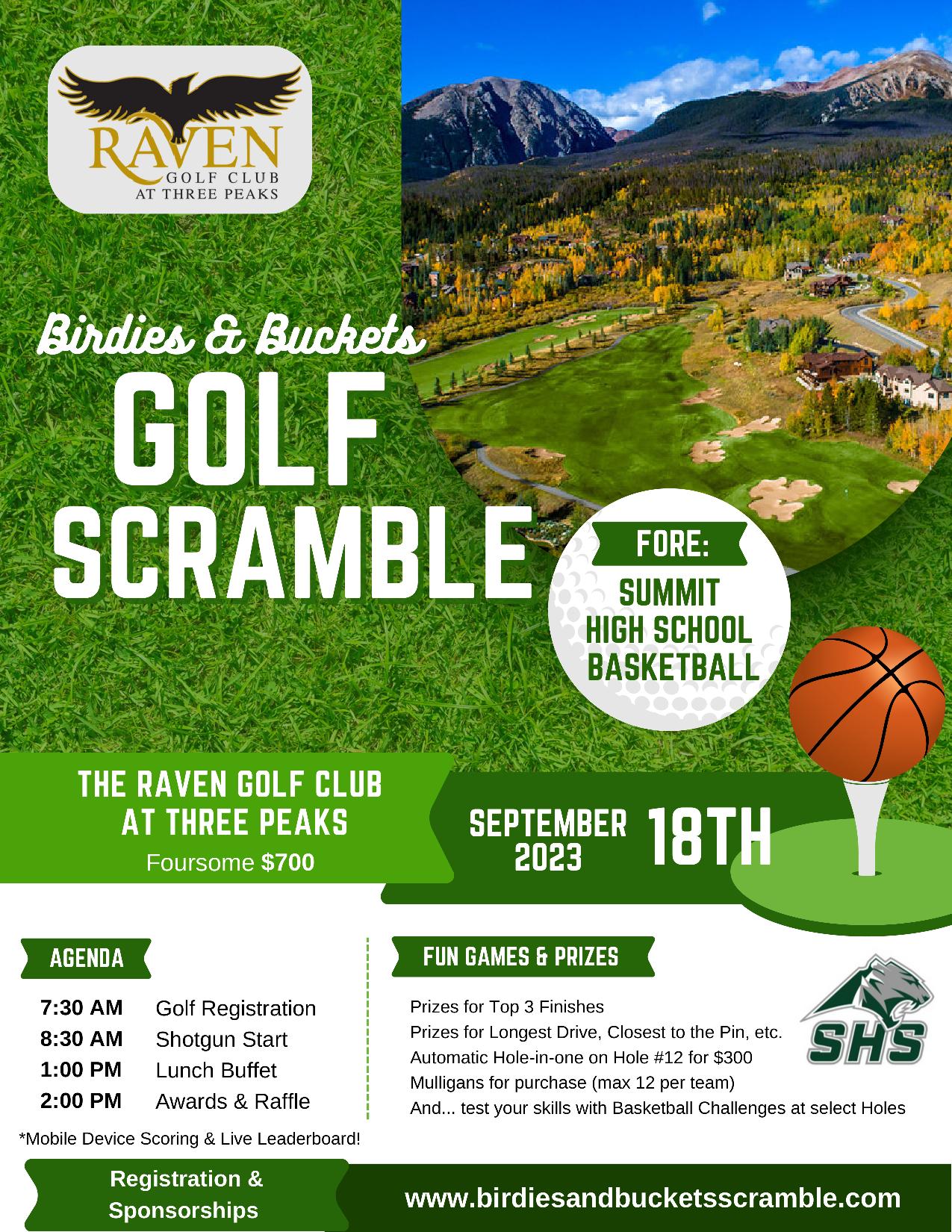 Summit High School basketball programs to host Birdies & Buckets Golf