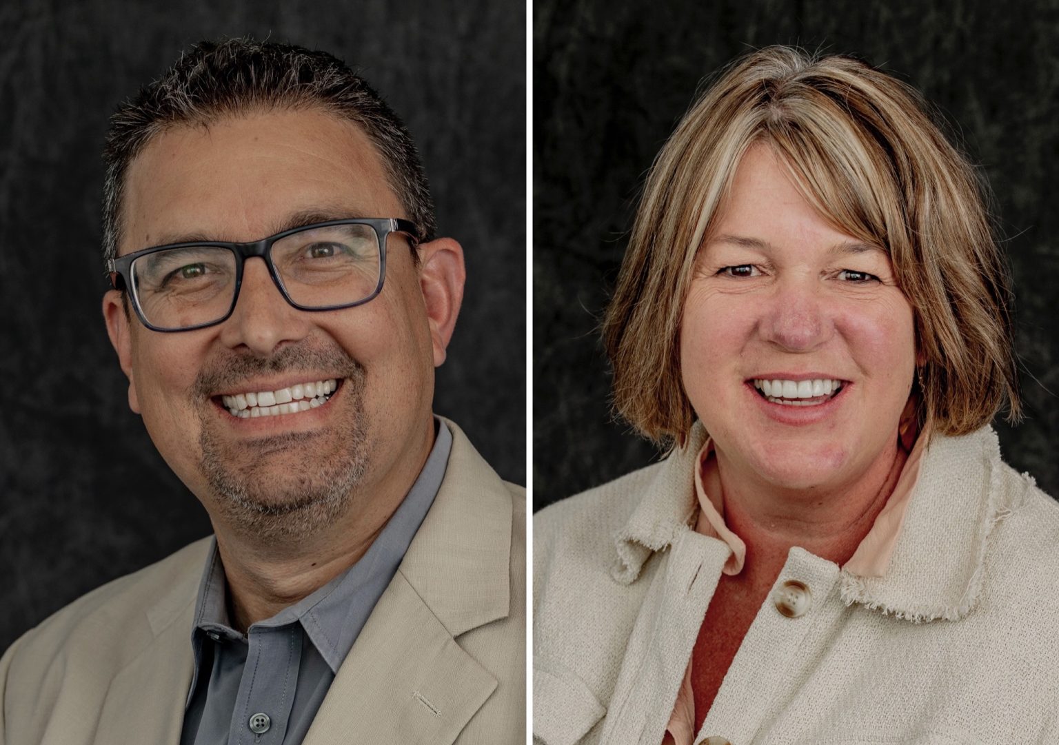 Outgoing Summit School District board members Chris Alleman and Kate