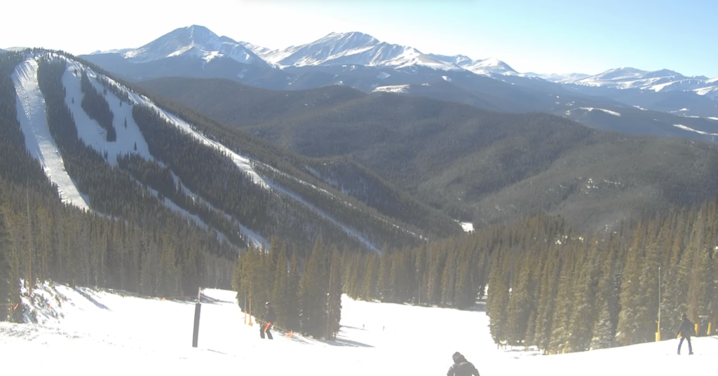 How hard was the wind blowing in Colorado’s mountains Wednesday night?