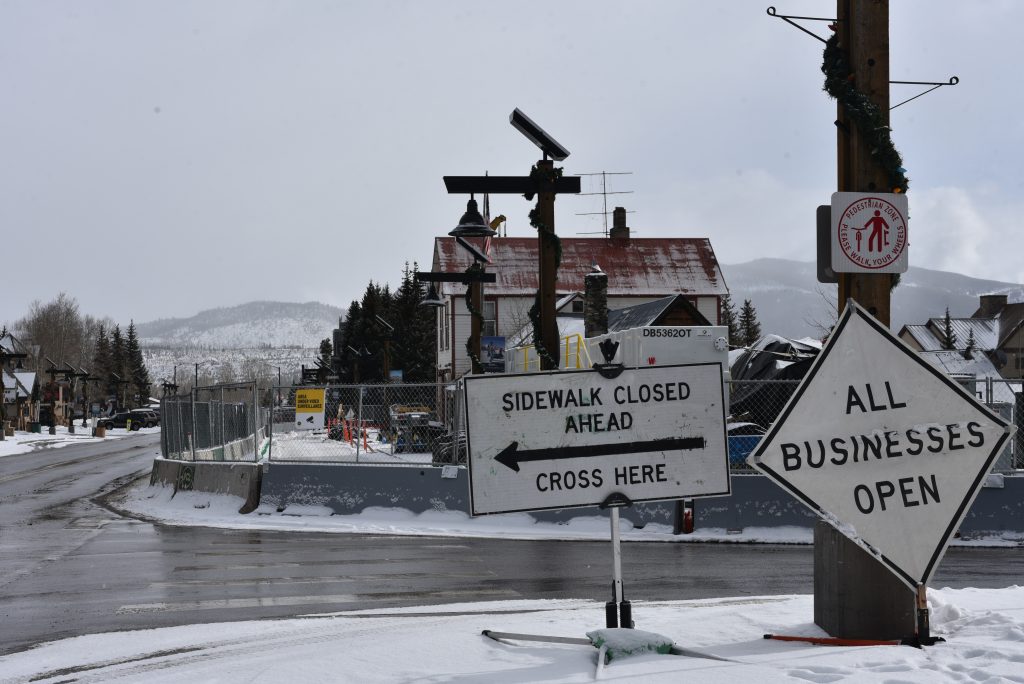 Business owners report struggles and urge customers to visit during major construction project on Main Street in Frisco