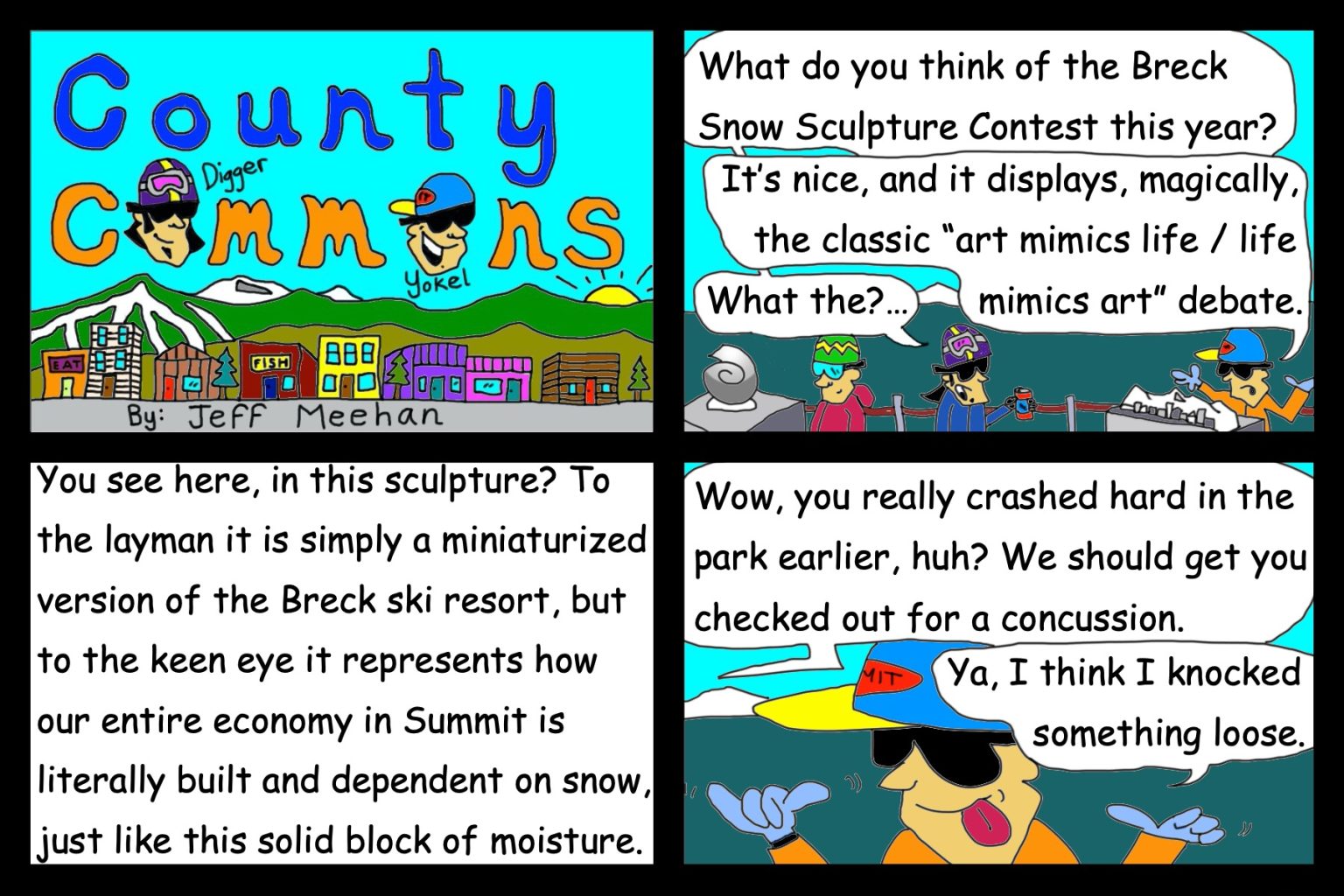 County Commons: Art mimics life | SummitDaily.com