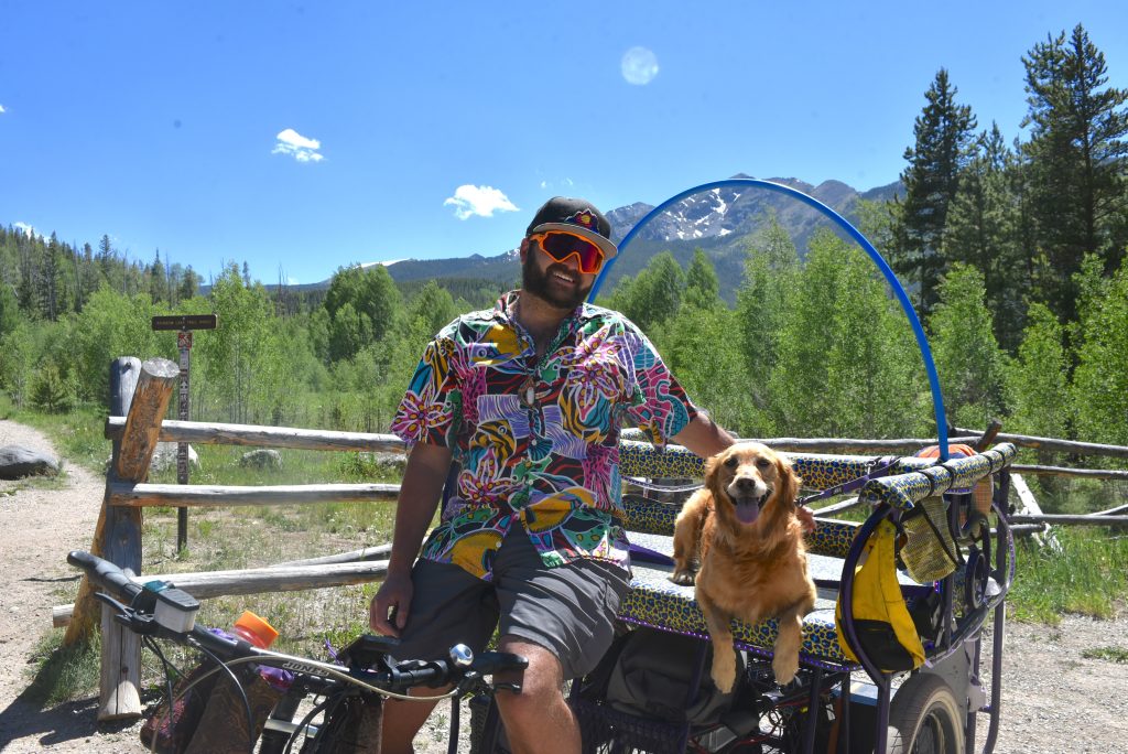 Meet the man driving Summit County's purple pedicab