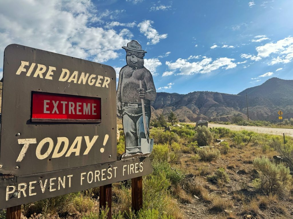 Fire danger rating returns to extreme