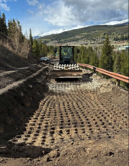 Swan Mountain Road hits construction delay after crews uncover terrible subsurface condition