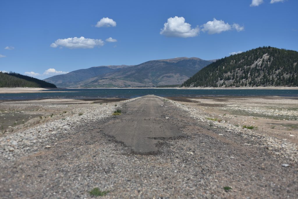 Remnants of Summit County towns resurface as Dillon Reservoir water levels drop