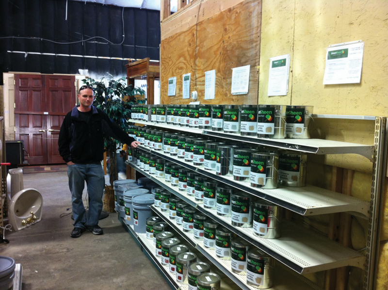 Another step in sustainability Recycled latex paint