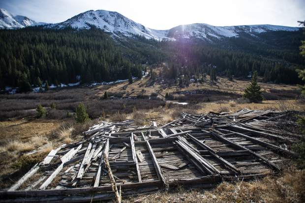 Independence Pass Ghost Town