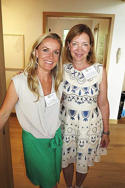Julia Douglas and Kimberly Bloom both serve on the development committee for the Marshall Direct Fund.