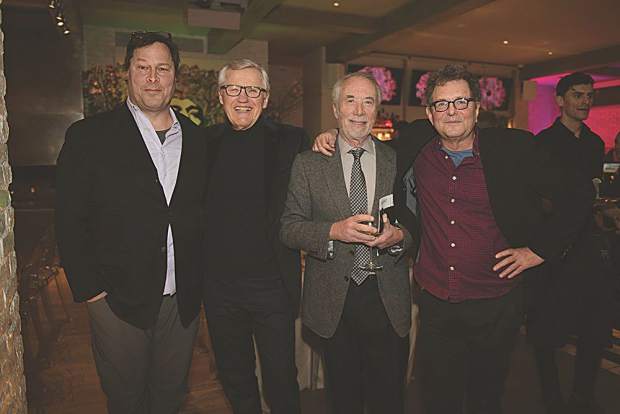 3. Dave Muller, Allen Questrom, Domenico De Sole and Fred Tomaselli. MarySue Bonetti photo.