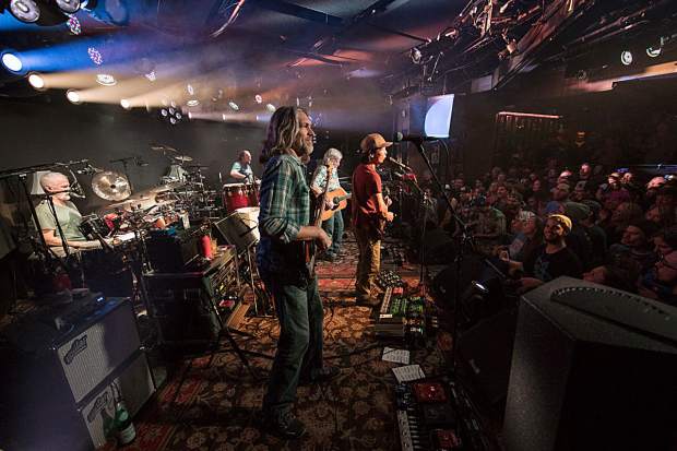 The String Cheese Incident photographed at Belly Up in 2017. The band will return to Belly Up on Friday and will headline The Apres at Buttermilk on Saturday and Sunday.