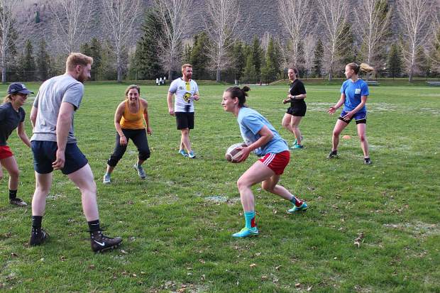 Vail Women’s Rugby will help teach those playing for the first time how to tackle.