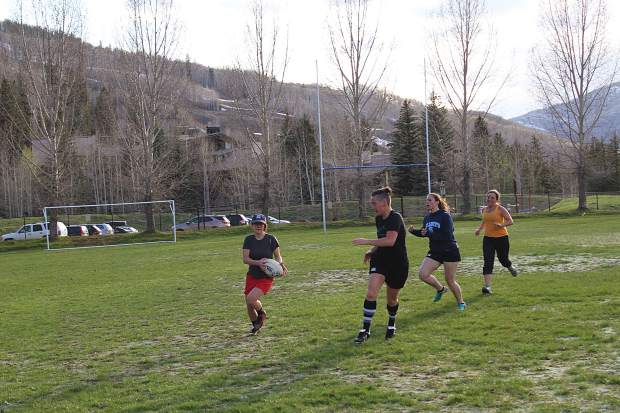 The Vail Women's Rugby team is starting out its first year and is registered with USA Rugby.