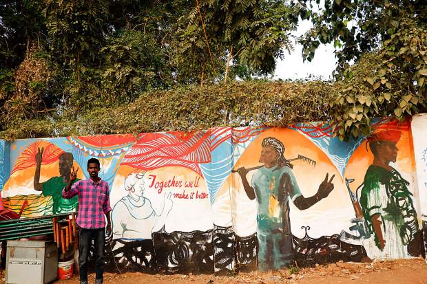 Art of protest and cautious celebration is flourishing in Khartoum, Sudan after the fall of President Omar al-Bashir’s repressive administration.