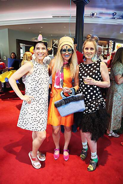 Lucy Tremols, Gretchen Bleiler and Heather Morrow at the Wheeler.