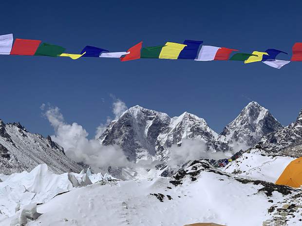 Tony Caine of Aspen said one of the most pleasant surprises for him was the beauty of Base Camp. He thought he would find a lot of trash and discarded oxygen canisters.