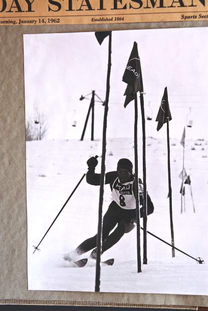 Pepi Gramshammer was a hotshot professional ski racer, carrying the Vail banner for the fledgling ski resort while he was on the pro tour.